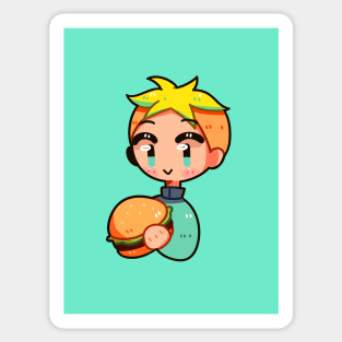 Burger Butters Sticker